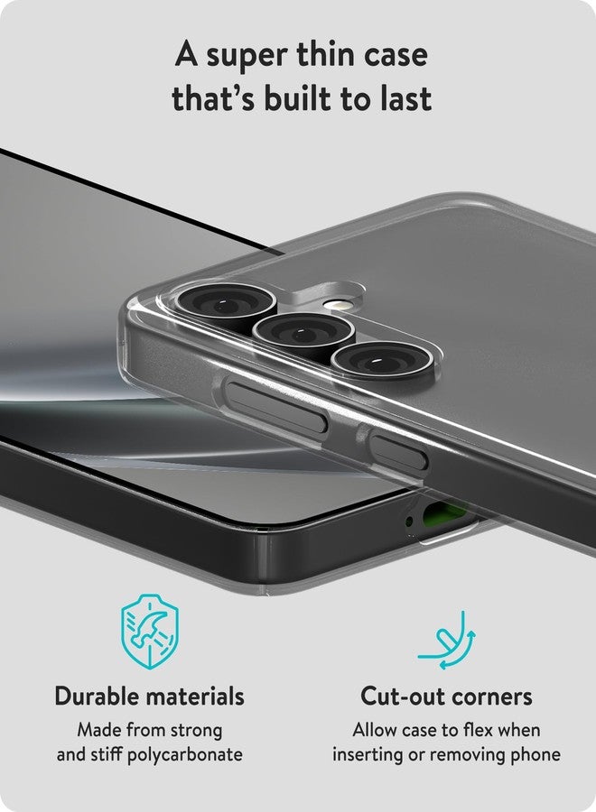 Mous for Samsung Galaxy S25 Case Clear - Super Thin 2.0 - Transparent Phone Cover - Image 3