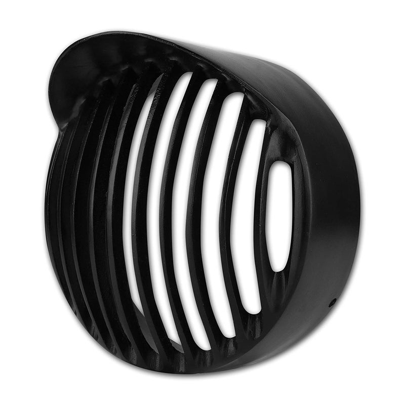 Gate 7 Metallic Headlight Grill for Bullet Standard, Classic & Electra (with Cap, Black) - Image 1