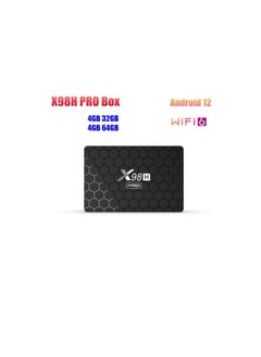 1000M X98H Pro Smart TV Box Android 12 Allwinner H618 Quad Core 4K 6K Media Playe Dual Wifi BT5 AV1 64GB Set Top Box 2022 Newest