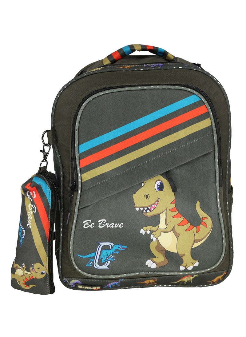 Gharibo Bags - School backpack model 14 dinosaur - Image 1