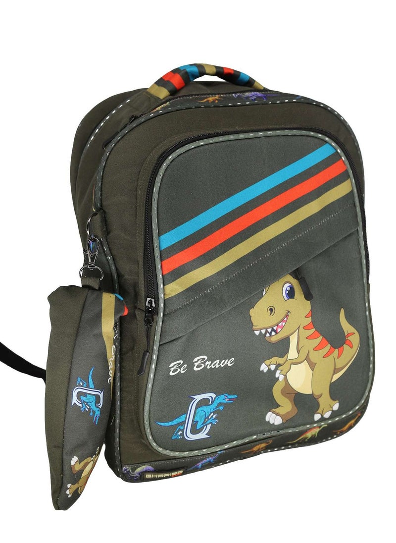 Gharibo Bags - School backpack model 14 dinosaur - Image 1