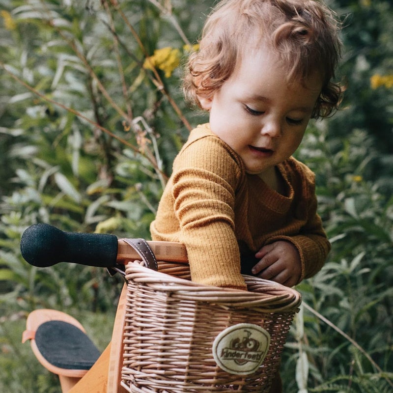 Kinderfeets Wicker Bike Basket - Image 2