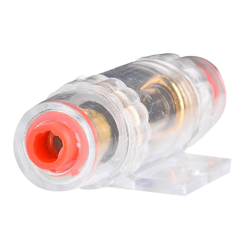 Subwoofer Amplifier Wiring Kit 2800W Max Signal Transfer With Fuse For Car Audio System Red - Image 5