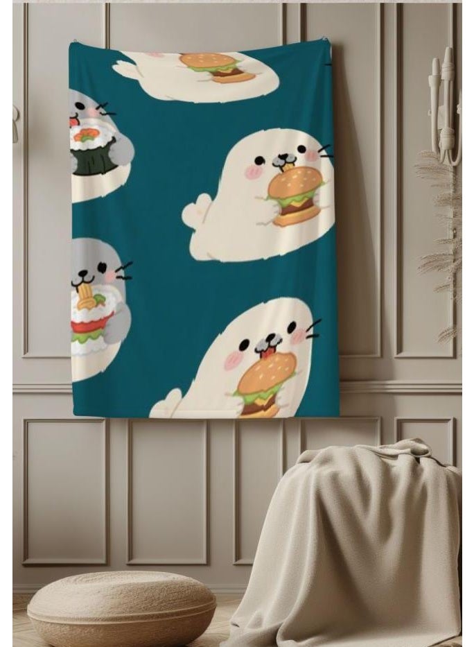 general Baby and children's cartoon flannel thin blanket (warm and comfortable, suitable for sleep, games) 70cm*100cm - 287 - Image 5