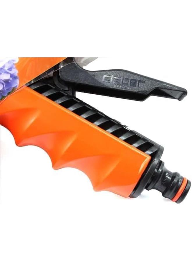 Claber 9391 Ergo Garden Spray Gun 4 Different Jets Rotating The Front Lock Nut - Image 3