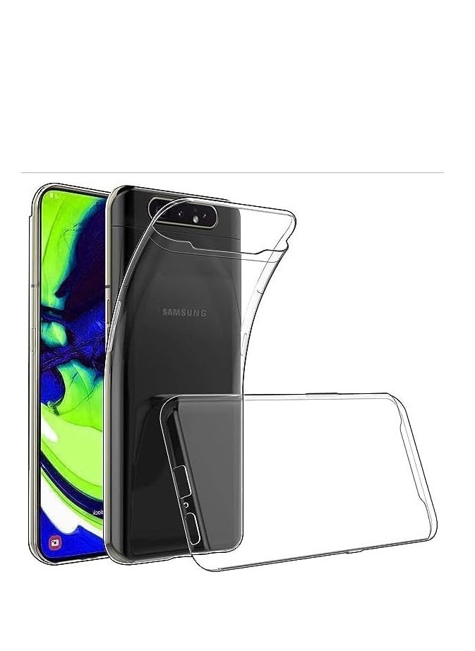 Generic - Samsung Galaxy A80/A90 Case cover Soft TPU - clear - Image 1