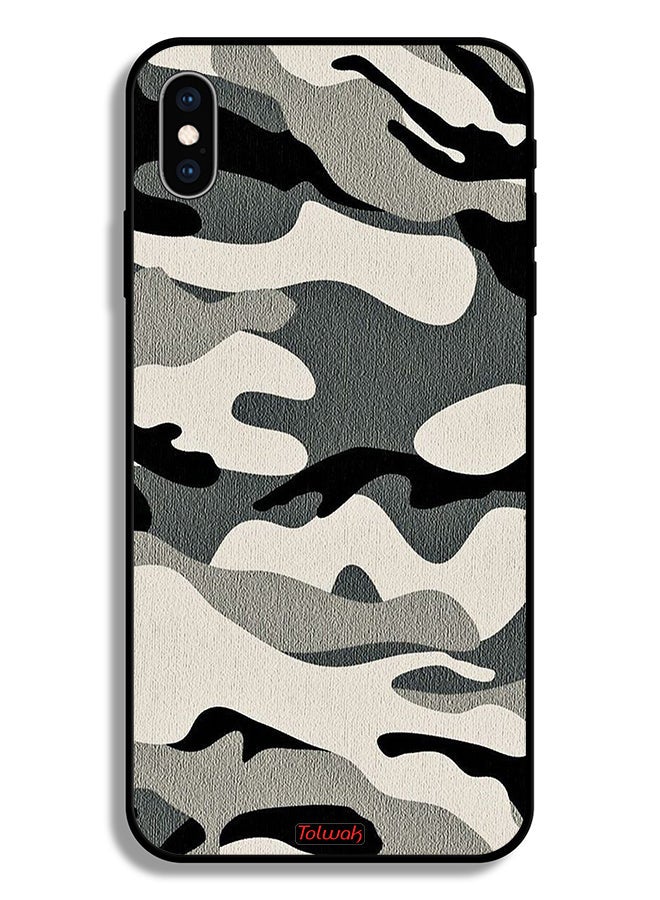 Tolwak Apple iPhone XS Max Protective Case Camouflage - Image 2