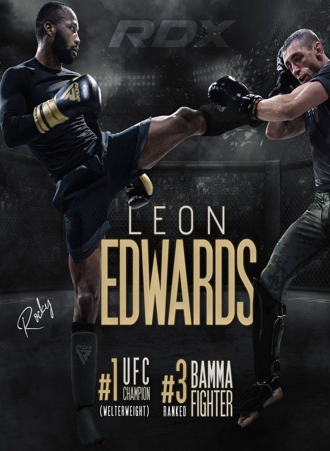 RDX Shin Guard MMA Instep Foam Pad Support Boxing Leg Guards Foot Protective Gear Kickboxing - Image 5