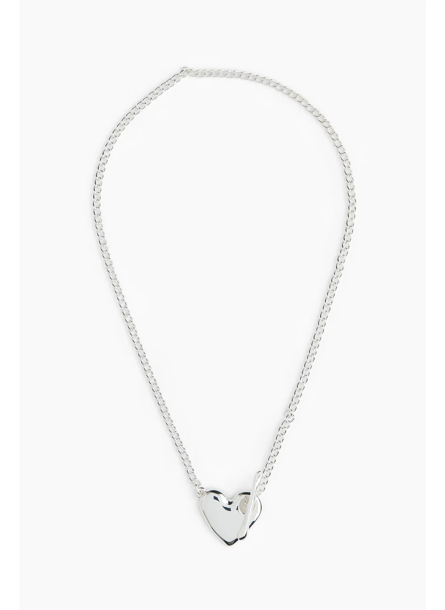 H&M Heart-Pendant Necklace