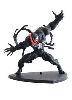 Legends Series Venom Figure, Black Venom Action Figure with Base, Super Collectible Model Statue Figure Toy 14x19cm