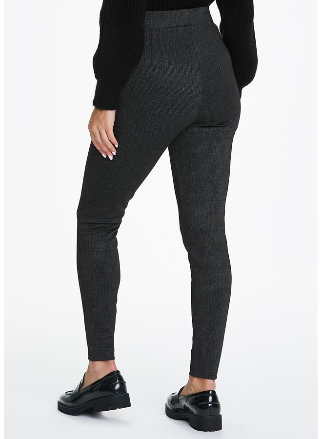 Matalan Geometric Textured Leggings  - Image 1