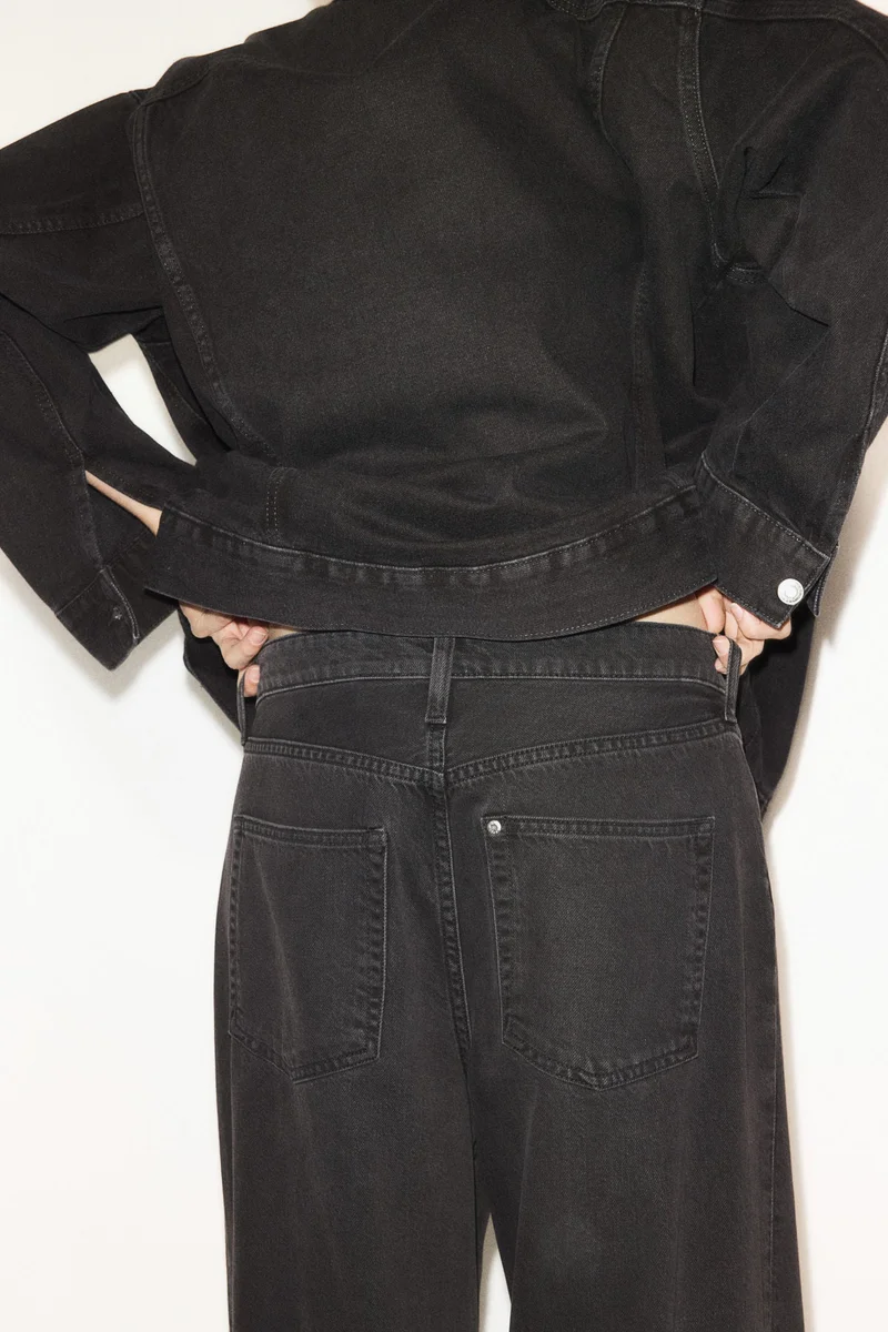 اتش اند ام Feather Soft Super Wide Ultra High Jeans
