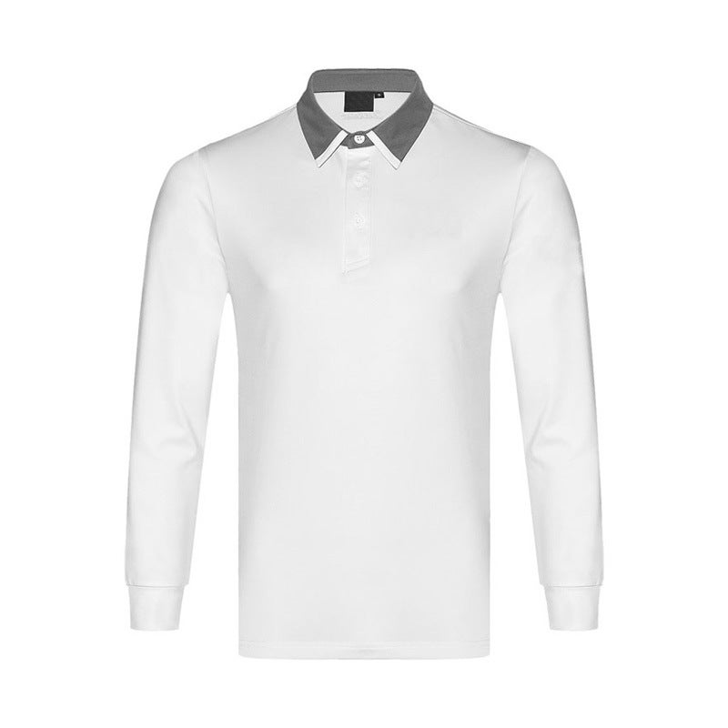 Autumn Golf T-shirt Men's Breathable Quick-drying Long-sleeved Outdoor Sports Jersey Sweat-wicking T-shirt Casual Golf Clothing - Image 3
