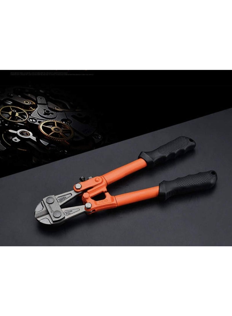 Emerald Bolt Cutters 14 inch, Heavy Duty Chrome Vanadium Wire Bolt Cutter with Soft Grip Ergonomic Handle, Ideal for Cutting Small Fences, Steel Wire, Chains, Screws, Locks, and Rivet - Image 2