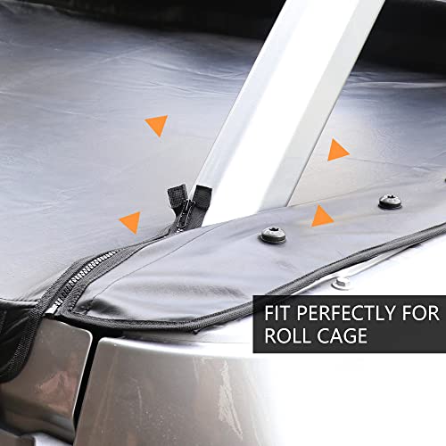 RERPRO Trunk Cargo Cover for 2021 2022 2023 2024 2025 Ford Bronco 4 Door Rear Trunk Tonneau Cover Security Shield Shade Luggage Protector Interior Accessories Black - Image 3