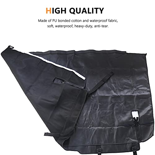 RERPRO Trunk Cargo Cover for 2021 2022 2023 2024 2025 Ford Bronco 4 Door Rear Trunk Tonneau Cover Security Shield Shade Luggage Protector Interior Accessories Black - Image 4
