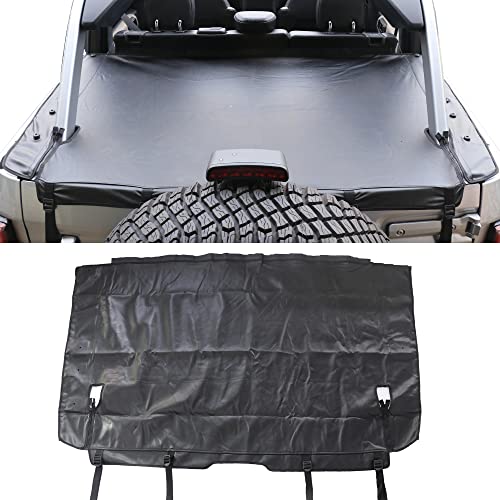 RERPRO Trunk Cargo Cover for 2021 2022 2023 2024 2025 Ford Bronco 4 Door Rear Trunk Tonneau Cover Security Shield Shade Luggage Protector Interior Accessories Black - Image 1