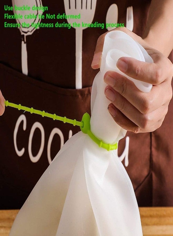 GONIPIMI Silicone Atta Maker Bag - Durable Kneading Dough & Flour Mixing Bag for Bread & Roti, Kitchen Cooking Tool GO-1015 - Image 4
