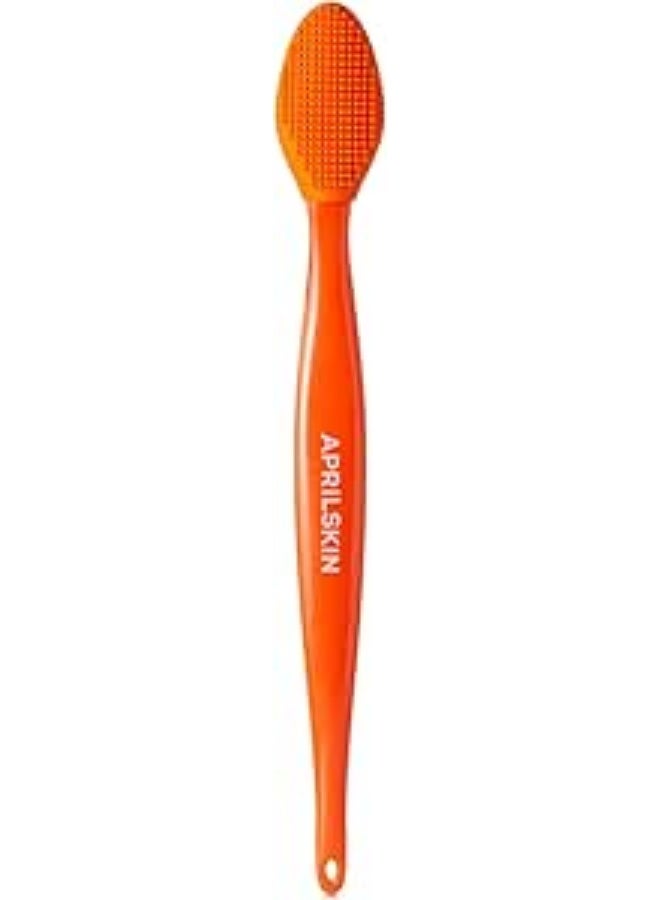 APRILSKIN Pore Cleansing Facial Silicone Brush | for Blackheads Removal & Face Scrubber | Gentle Exfoliation | Deep Pore Cleaning Massager | Pairs with APRILSKIN's Carrotene Cleansing Balm - Image 1