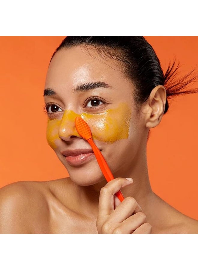 APRILSKIN Pore Cleansing Facial Silicone Brush | for Blackheads Removal & Face Scrubber | Gentle Exfoliation | Deep Pore Cleaning Massager | Pairs with APRILSKIN's Carrotene Cleansing Balm - Image 2