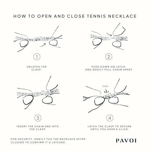 PAVOI 14K Gold Plated Tennis Necklace for Women | 3mm Cubic Zirconia Dainty Gold Tennis Necklaces | Simulated Diamond Tennis Chain | Trendy Fashion Jewelry - 18" - Image 5