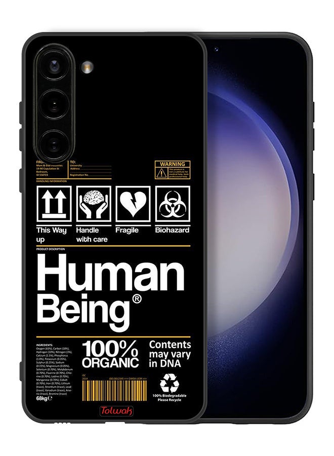 Tolwak Samsung Galaxy S23 Plus 5G Protective Case Cover Human Being Sticker - Image 2
