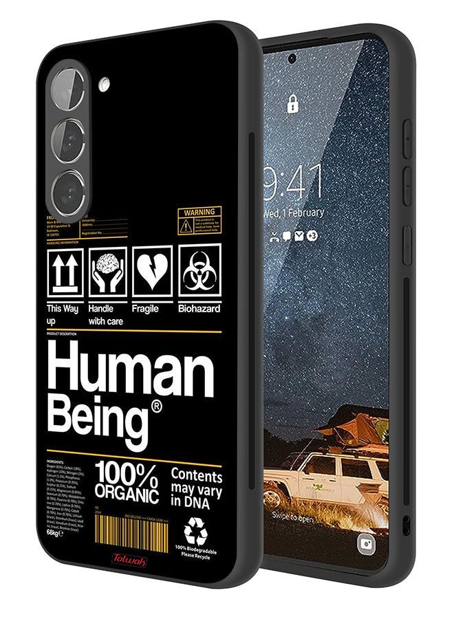 Tolwak Samsung Galaxy S23 Plus 5G Protective Case Cover Human Being Sticker - Image 1