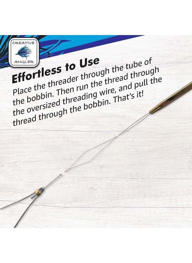 Creative Angler Bobbin Threader for Fly Tying, Fly Fishing Flie or Lure Making Tool - Image 2