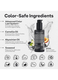 ColorProof Colorproof Radically Smooth Taming Crème 5.4 Fl. Oz Smoothing Hair Cream with Black Currant, Jasmine & Peach Scent, Color Preserving and Humidity-Resistant Styling Cream  - Image 2