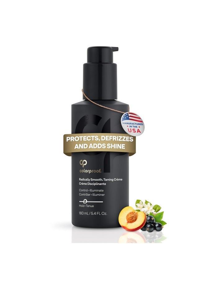 ColorProof - Colorproof Radically Smooth Taming Crème 5.4 Fl. Oz Smoothing Hair Cream with Black Currant, Jasmine & Peach Scent, Color Preserving and Humidity-Resistant Styling Cream - Image 1