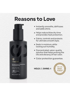 ColorProof Colorproof Radically Smooth Taming Crème 5.4 Fl. Oz Smoothing Hair Cream with Black Currant, Jasmine & Peach Scent, Color Preserving and Humidity-Resistant Styling Cream  - Image 3