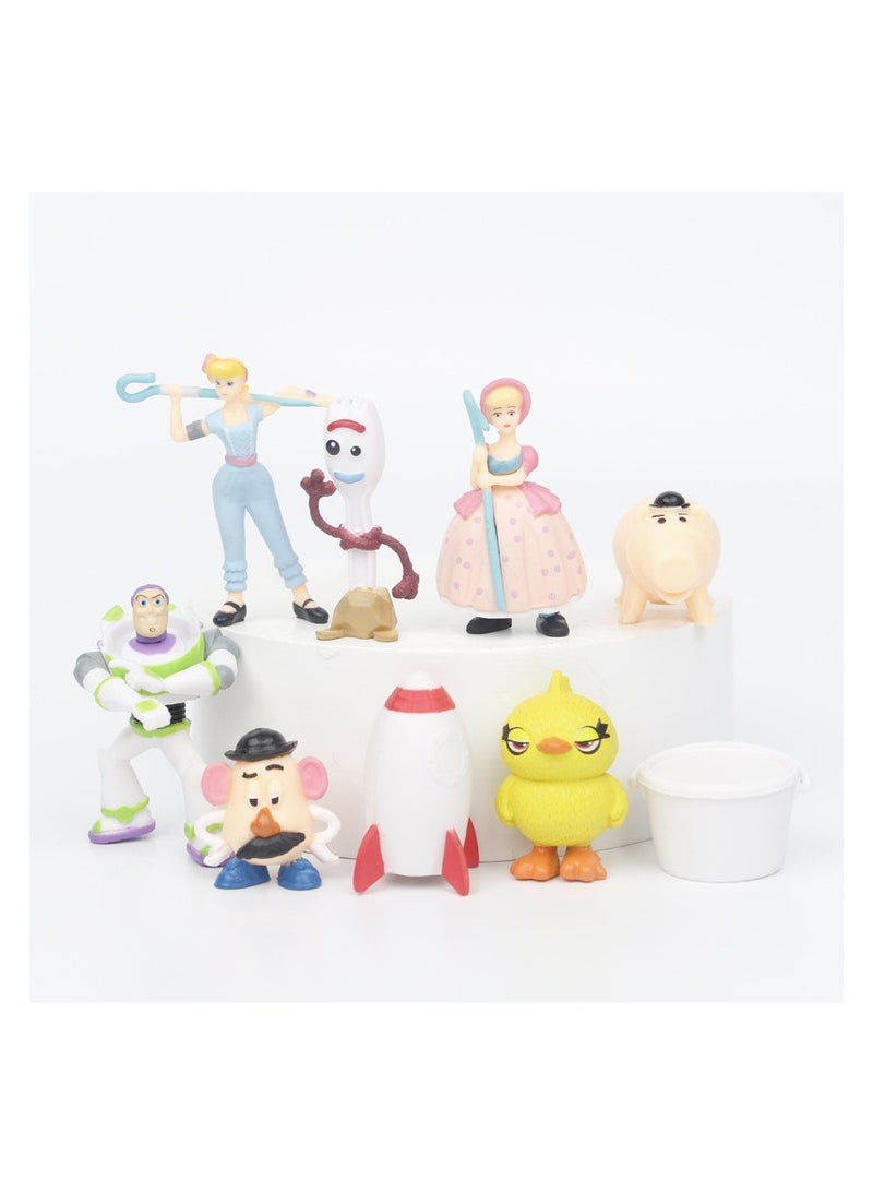 general Toy Story Collection Cake Decoration Ornament Twisted Egg Doll Handmade Model - Image 2