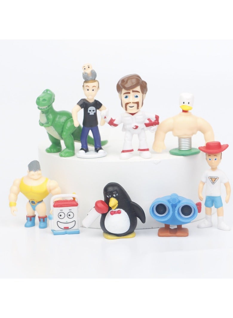 general Toy Story Collection Cake Decoration Ornament Twisted Egg Doll Handmade Model - Image 3