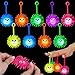 Basytodio 18 PCS LED Puffer Balls Party Favors for Kids Goodie Bags Stuffers Classroom Prizes Bulk Fidget Toys Easter Basket Stuffers Light Up School Prizes Treasure Box Pinata Filler Return Birthday Gifts - Image 2