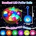 Basytodio 18 PCS LED Puffer Balls Party Favors for Kids Goodie Bags Stuffers Classroom Prizes Bulk Fidget Toys Easter Basket Stuffers Light Up School Prizes Treasure Box Pinata Filler Return Birthday Gifts - Image 4