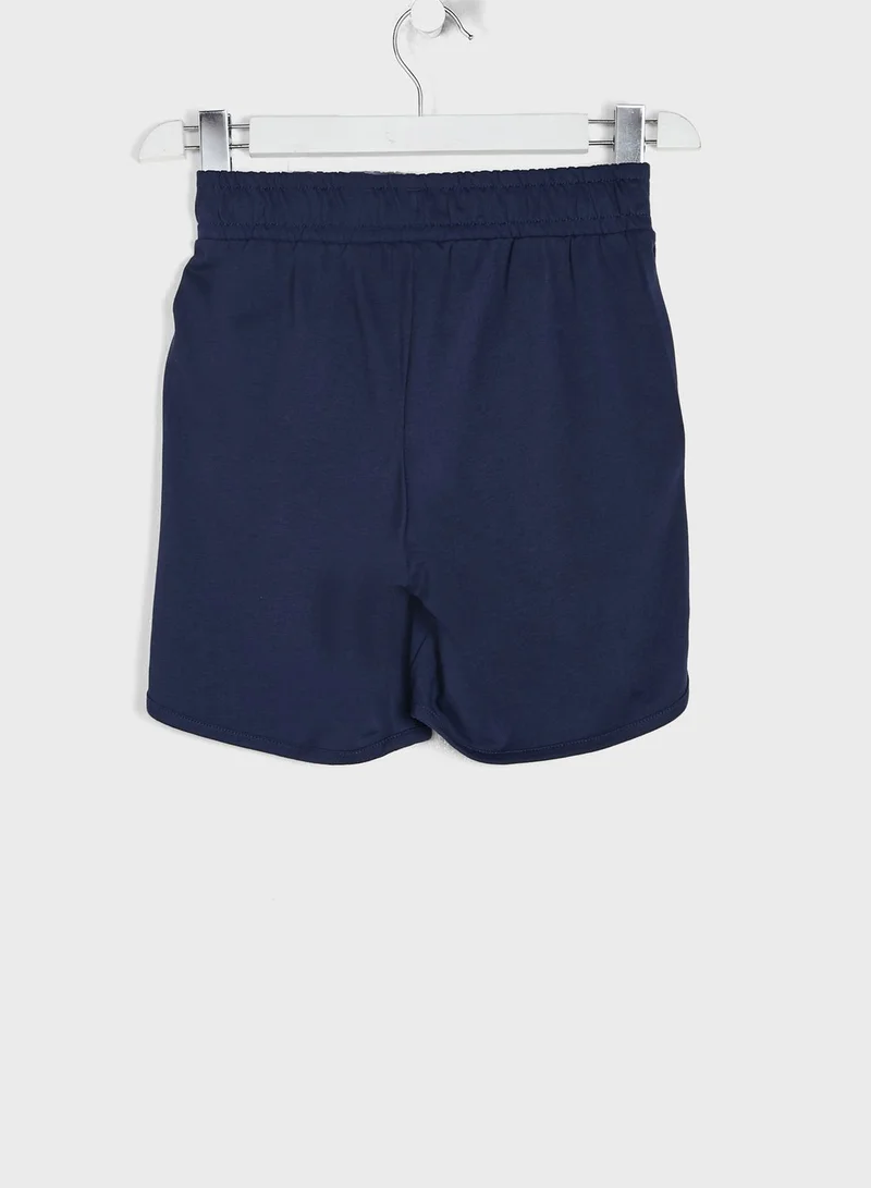 PUMA Kids Alpha Shorts Js B Peacoat