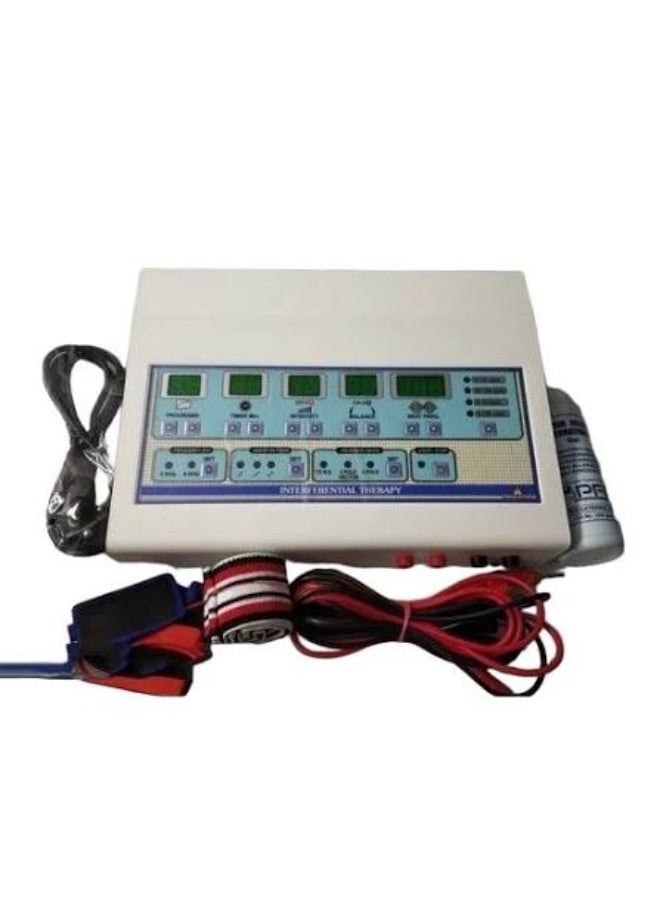 PHYSIOTREX جهاز PHYSIOTREX IFT للعلاج الطبيعي (العلاج بالتيار المتداخل) - طراز رقمي يضم 65 برنامجاً - ضمان لمدة عام - اللون: أبيض. - Image 4