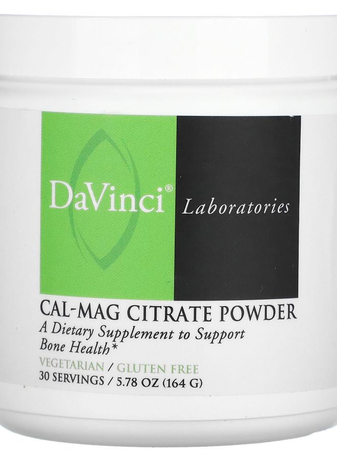 DaVinci Laboratories of Vermont CAL-MAG Citrate Powder 5.78 oz (164 g)