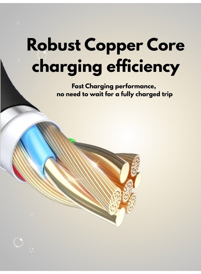 3-in-1 USB Type C Charger Wire for iPhone 15 14 Android Type-C Mobile Phone Data Cord Cables USB Micro Fast Charging Cable - Image 2