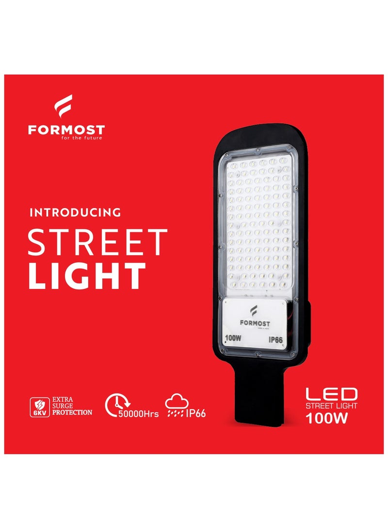 FORMOST FORMOST LED Street Light Cool White | IP66 Water Proof Outdoor Light | Slim & Compact Design | Aluminium Heat Sink | Excellent Quality Classic Power Saving | High Voltage Protection (Pack of 2, 50W)  - Image 3