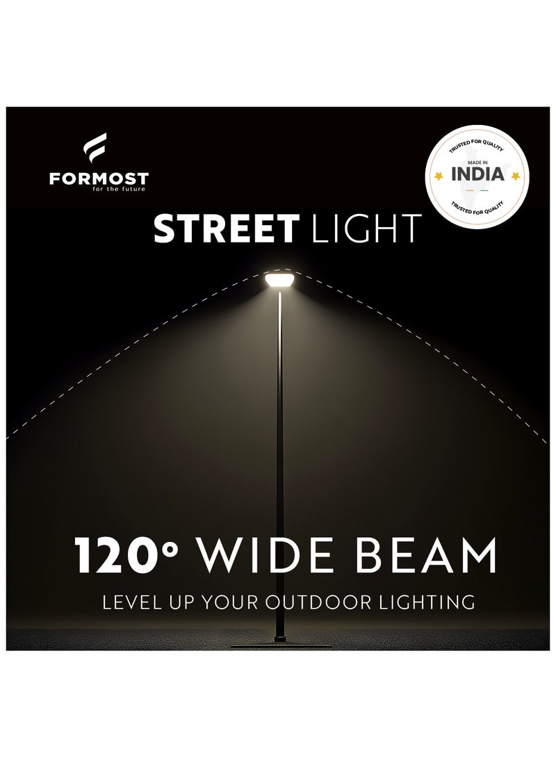 FORMOST FORMOST LED Street Light Cool White | IP66 Water Proof Outdoor Light | Slim & Compact Design | Aluminium Heat Sink | Excellent Quality Classic Power Saving | High Voltage Protection (Pack of 2, 50W)  - Image 4