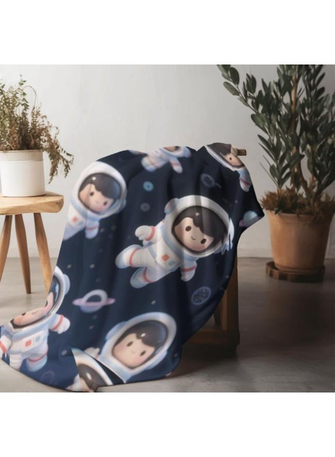 general Baby and children's cartoon flannel thin blanket (warm and comfortable, suitable for sleep, game use) 70cm*100cm - Image 3