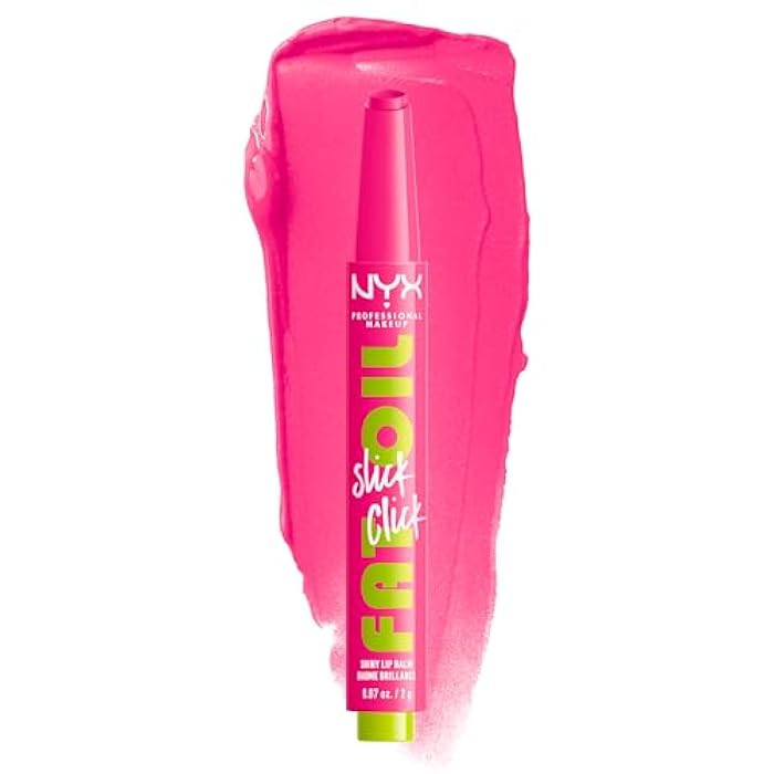 NYX PROFESSIONAL MAKEUP FAT OIL SLICK CLICK SHINY LIP BALM - THRIVING - Image 1
