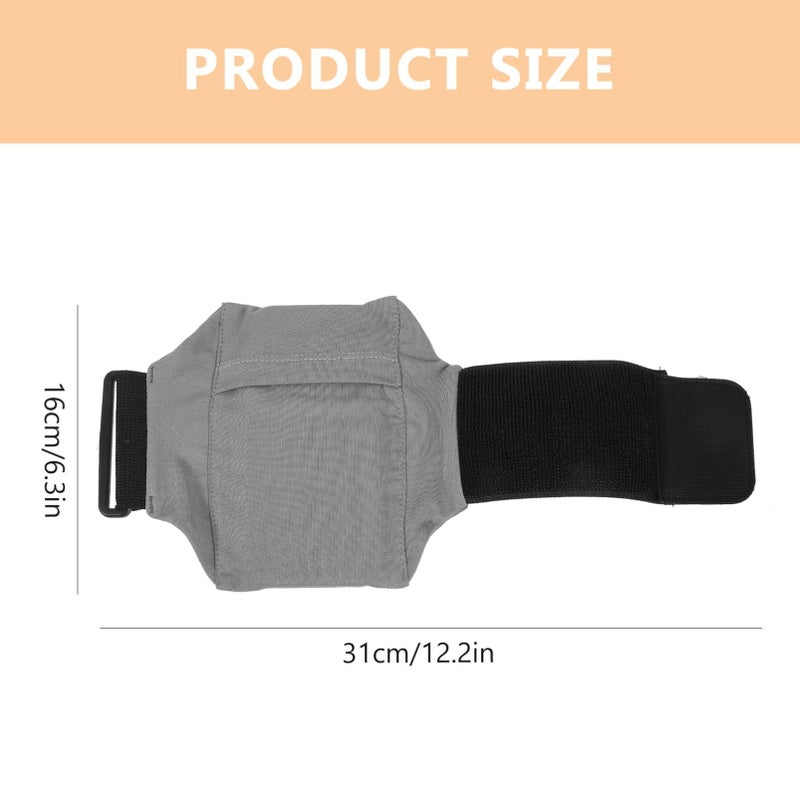 Sports Running Phone Bag Elastic Calf Pouch Lightweight Breathable Gift - Image 3