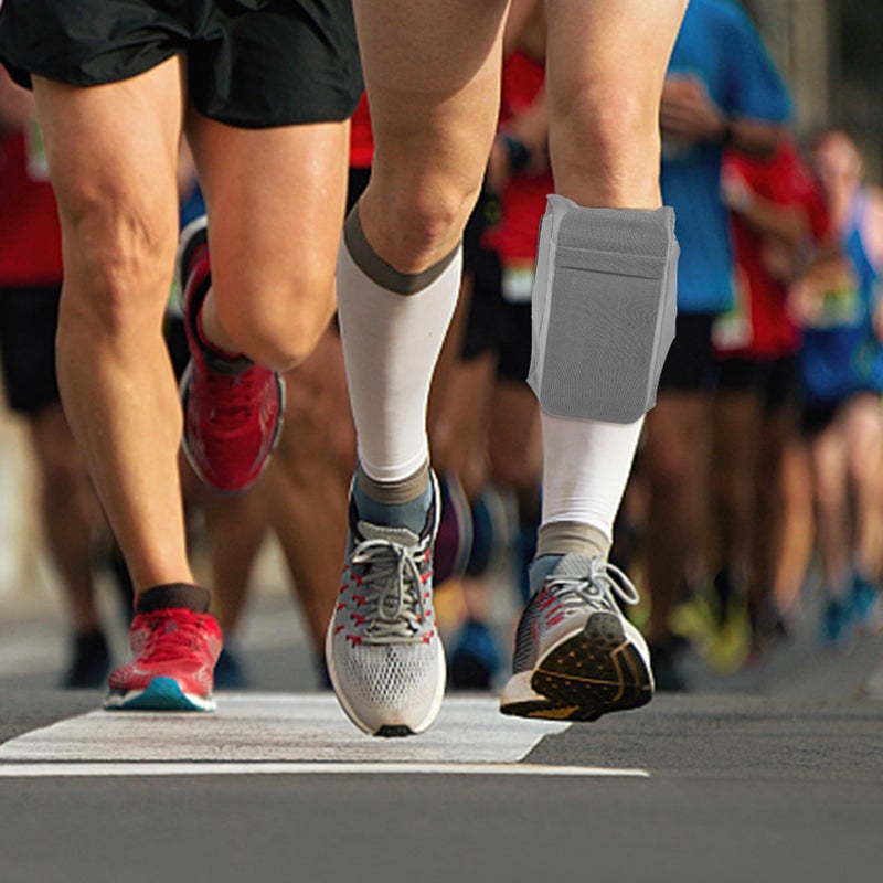Sports Running Phone Bag Elastic Calf Pouch Lightweight Breathable Gift - Image 5