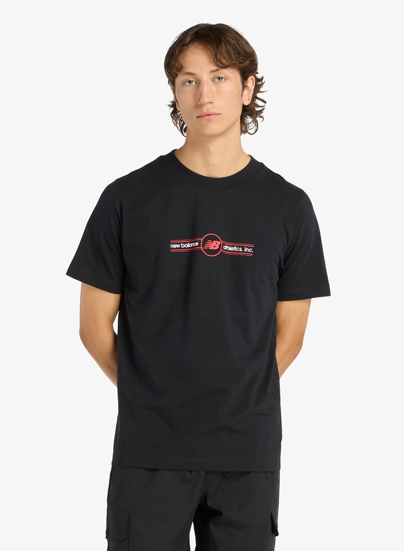 New Balance Logo Belt T-Shirt - Image 1