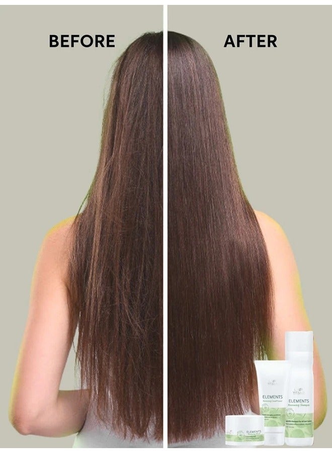 Wella Professionals شامبو إليمينتس المتجدد - تركيبة خالية من الكبريتات لاستعادة حيوية الشعر ولمعانه مع الألوة فيرا (250 مل) - Image 4