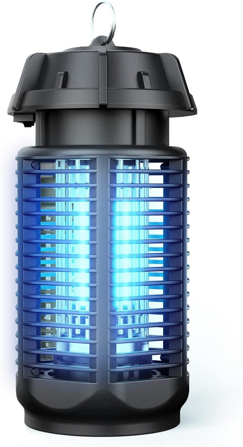 HI-FINE Bug Zapper, 20W/4000v Electric Mosquito Zapper Portable Mosquito Killer Lamp Waterproof Fly Trap Insect Killer for Indoor and Outdoor Home Backyard Camp Site Garden - Image 1