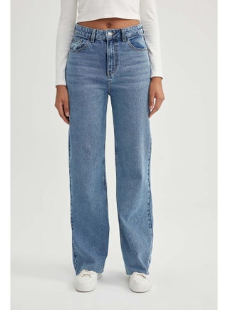 Woman 90'S Wide Leg Denim Trousers