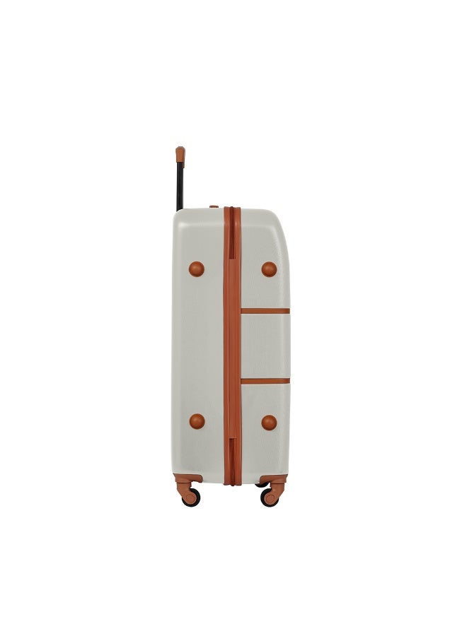 Eagle Express ICONIC 3-Piece Travel ABS Hard Trolley Luggage Set (20, 24, 28 inch) 360° Double Spinner Wheels, Secure Lock, 1 Year Warranty - Pure White - Image 4